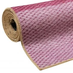 Esprit Home Tapis Clifton - Polyester - Rose vif - 80 x 150 cm -Tapis Soldes Boutique 1000239884 210126 12102302126 DETAILS P000000001000239884
