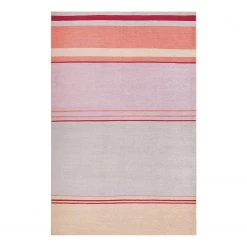 Esprit Home Tapis Cleft - Polyester - Gris / Rose - 120 x 170 cm