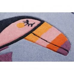 Esprit Home Tapis enfant Toucan - Polyester - Bleu -Tapis Soldes Boutique 1000239921 210126 12105002412 DETAILS P000000001000239921