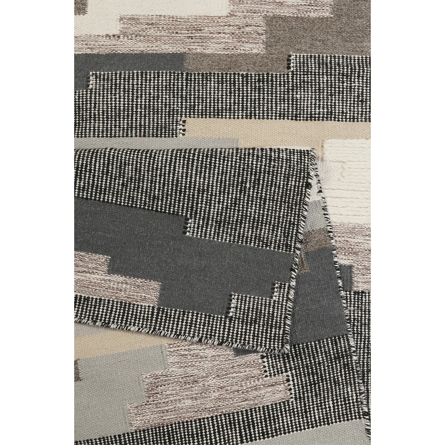 Esprit Home Tapis en laine Natham Kelim - Laine vierge - Gris - 130 x 190 cm 7 Esprit Home Tapis en laine Natham Kelim - Laine vierge - Gris - 130 x 190 cm – Image 5
