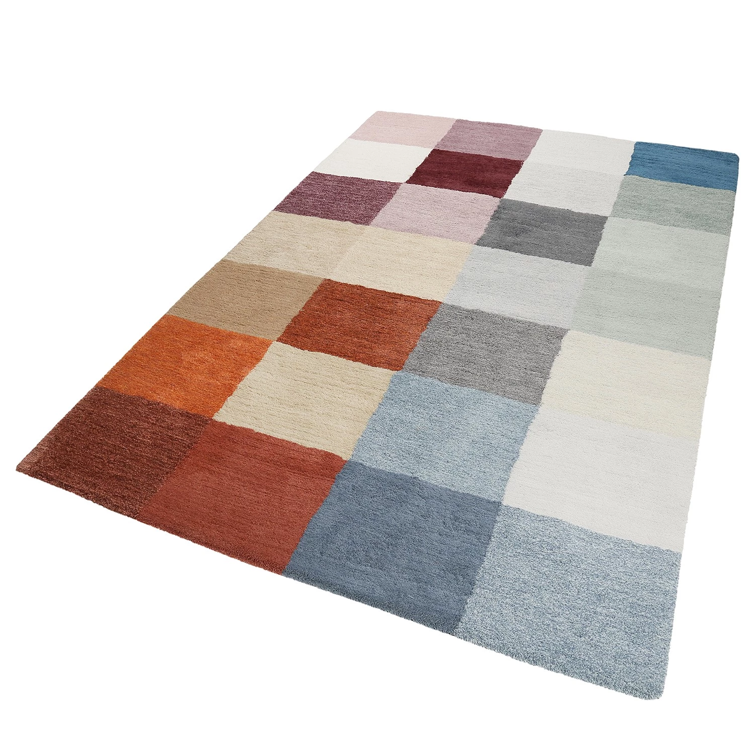 Esprit Home Tapis épais Loft Multi - Fibres synthétiques - Gris clair / Multicolore - 130 x 190 cm 4 Esprit Home Tapis épais Loft Multi - Fibres synthétiques - Gris clair / Multicolore - 130 x 190 cm – Image 2