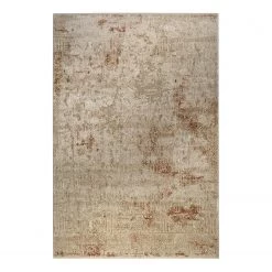 Wecon Home Tapis Rococo Vintage - Microfibre - Beige - 133 x 200 cm