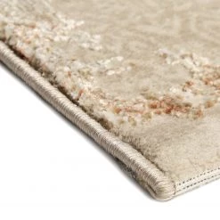 Wecon Home Tapis Rococo Vintage - Microfibre - Beige - 133 x 200 cm -Tapis Soldes Boutique 1000240474 210329 08511901700 DETAILS P000000001000240474