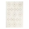Wecon Home Tapis épais Ayachi - Fibres synthétiques - Blanc - 80 x 150 cm -Tapis Soldes Boutique 1000240479 210329 08512301732 IMAGE P000000001000240479