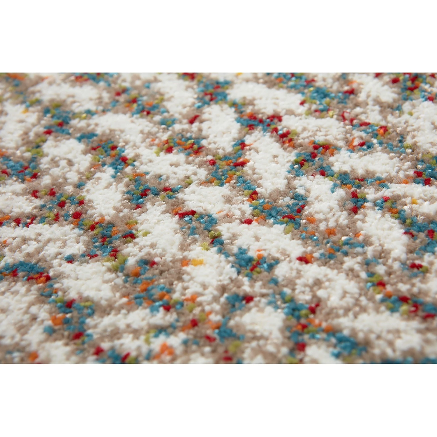 Sigikid Tapis enfant Patchwork Sweetys - Fibres synthétiques - Beige / Orange - 120 x 170 cm 5 Sigikid Tapis enfant Patchwork Sweetys - Fibres synthétiques - Beige / Orange - 120 x 170 cm – Image 3