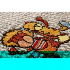 Sigikid Tapis enfant Patchwork Sweetys - Fibres synthétiques - Beige / Orange - 120 x 170 cm 17 Sigikid Tapis enfant Patchwork Sweetys - Fibres synthétiques - Beige / Orange - 120 x 170 cm -Tapis Soldes Boutique 1000240503 210329 08514401918 DETAILS P000000001000240503