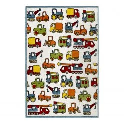 Esprit Home Tapis enfant Vehicles - Fibres synthétiques - Multicolore - 160 x 225 cm