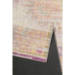 Wecon Home Tapis Sunkissed - Fibres synthétiques - Lavande / Blanc cassé - 80 x 150 cm -Tapis Soldes Boutique 1000240650 210329 08531603029 DETAILS P000000001000240650