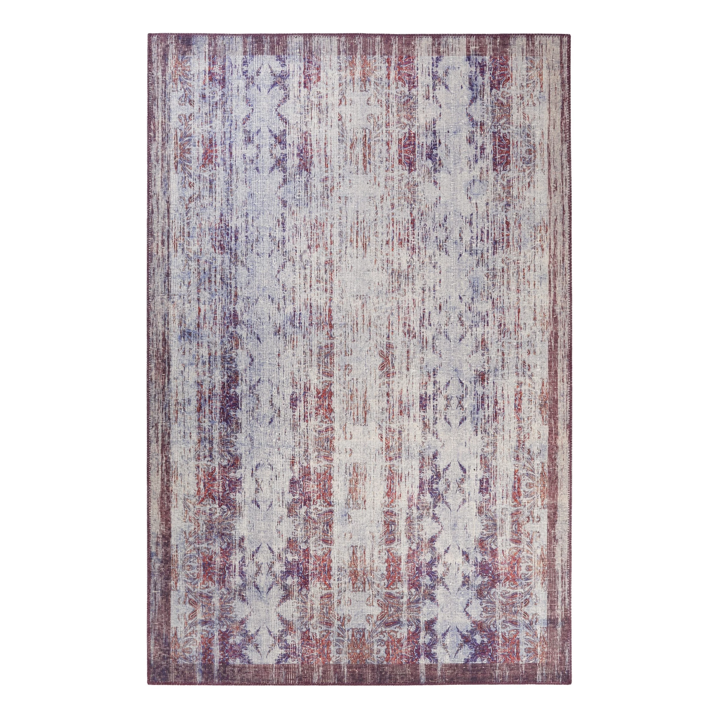 Wecon Home Tapis Embrace - Fibres synthétiques - Violet / Crème - 120 x 170 cm 3 Wecon Home Tapis Embrace - Fibres synthétiques - Violet / Crème - 120 x 170 cm