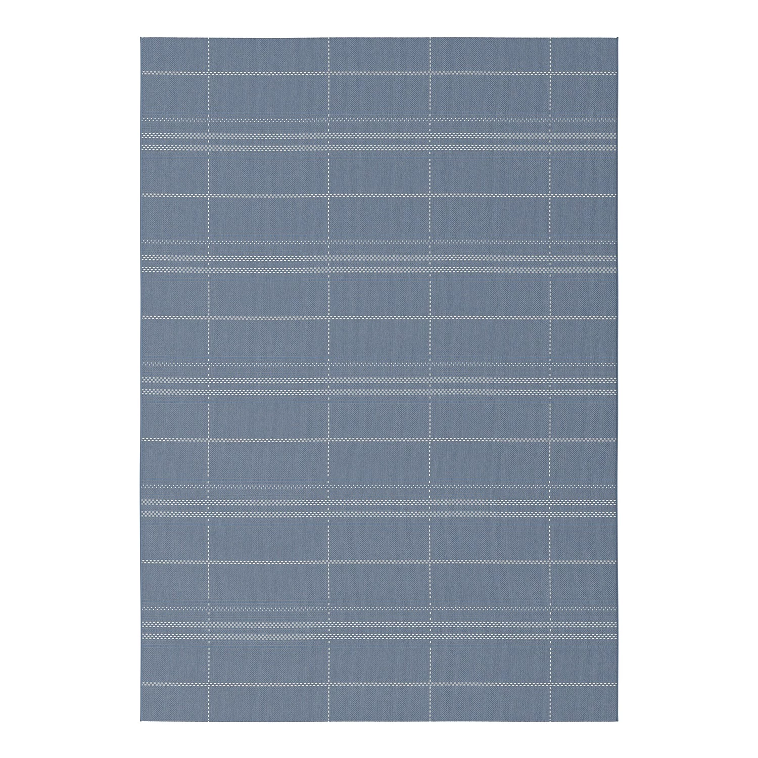 Top Square Tapis Essenza I - Polypropylène - Bleu / Blanc 3 Top Square Tapis Essenza I - Polypropylène - Bleu / Blanc