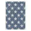 Top Square Tapis Essenza III - Polypropylène - Bleu / Blanc -Tapis Soldes Boutique 1000240725 210127 16382800065 IMAGE P000000001000240725
