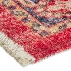 Nouristan Tapis Sarouk Sangar - Coton / Chenille de polyester - Rouge - 120 x 170 cm -Tapis Soldes Boutique 1000243625 210218 09180400231 DETAILS P000000001000243625