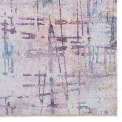 Nouristan Tapis Contemporary Pastel - Coton / Chenille de polyester - Pastel / Multicolore - 120 x 170 cm -Tapis Soldes Boutique 1000243654 210218 09213500406 DETAILS P000000001000243654