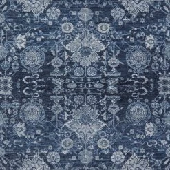 Nouristan Tapis Maschad Chora - Coton / Chenille de polyester - Bleu - 160 x 230 cm 13 Nouristan Tapis Maschad Chora - Coton / Chenille de polyester - Bleu - 160 x 230 cm -Tapis Soldes Boutique 1000243660 210218 09221900444 DETAILS P000000001000243660