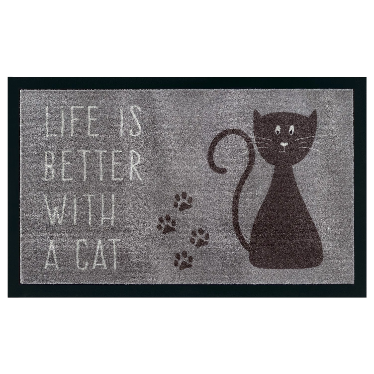 Top Square Paillasson Katze I - Polyamide - Marron gris 3 Top Square Paillasson Katze I - Polyamide - Marron gris