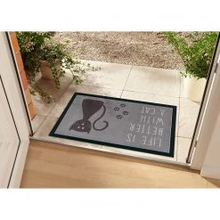 Top Square Paillasson Katze I - Polyamide - Marron gris 6 Top Square Paillasson Katze I - Polyamide - Marron gris -Tapis Soldes Boutique 1000243718 210218 09273400698 MOOD DETAILS P000000001000243718 mood