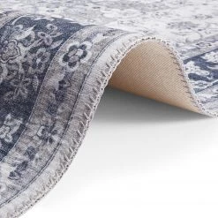 ELLE DECORATION Tapis de couloir Nain - Tissu - Bleu -Tapis Soldes Boutique 1000243998 210226 13451300059 DETAILS P000000001000243998