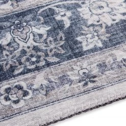 ELLE DECORATION Tapis de couloir Nain - Tissu - Bleu -Tapis Soldes Boutique 1000243998 210226 13451300060 DETAILS P000000001000243998