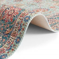 ELLE DECORATION Tapis Mahal I - Tissu - Jade - 80 x 150 cm -Tapis Soldes Boutique 1000244034 210226 13452400203 DETAILS P000000001000244034