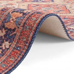 ELLE DECORATION Tapis Afghan Kelim II - Tissu - Bordeaux - 160 x 230 cm -Tapis Soldes Boutique 1000244036 210226 13452400211 DETAILS P000000001000244036