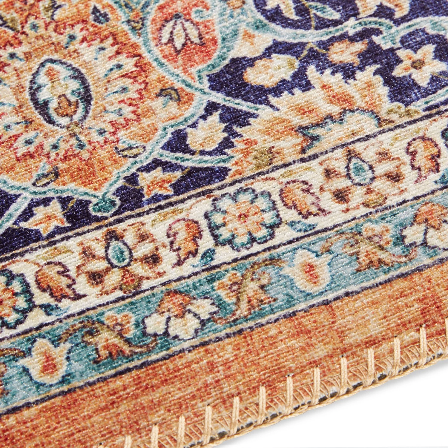 ELLE DECORATION Tapis de couloir Keshan Maschad - Tissu - Jaune doré 6 ELLE DECORATION Tapis de couloir Keshan Maschad - Tissu - Jaune doré – Image 4