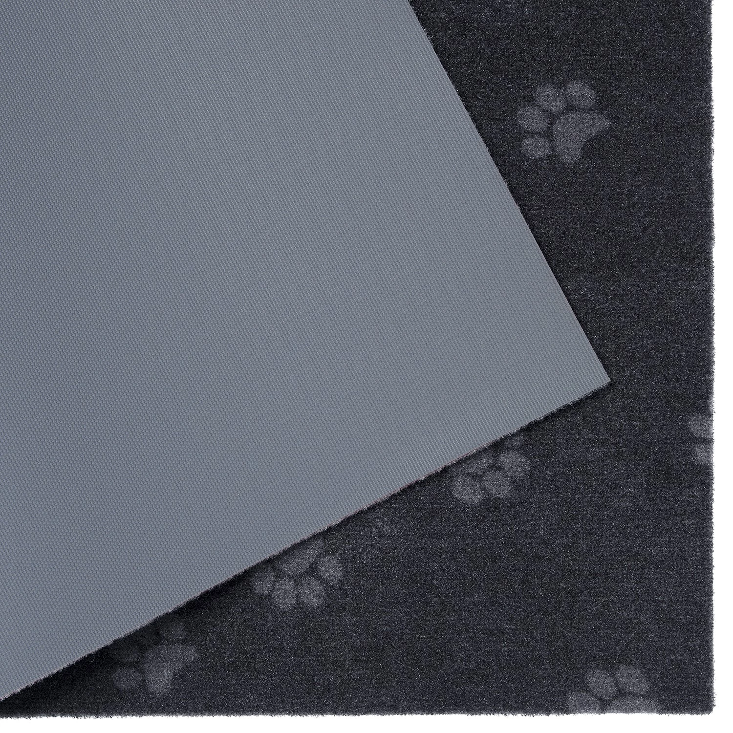 Hanse Home Paillasson Paw Prints - Polyamide - Anthracite - 50 x 80 cm 4 Hanse Home Paillasson Paw Prints - Polyamide - Anthracite - 50 x 80 cm – Image 2