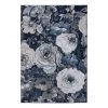 Mint Rugs Tapis Peony - Polypropylène - Gris / Bleu - 160 x 230 cm