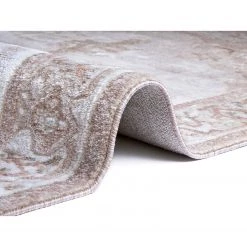 Nouristan Tapis Aubusson Mirage - Polyester, polypropylène - Rose vieilli - 200 x 290 cm -Tapis Soldes Boutique 1000244229 210211 15432300115 DETAILS P000000001000244229