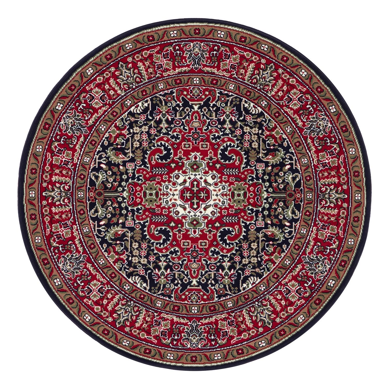 Nouristan Tapis Skazar Isfahan II - Polypropylène - Bleu marine 3 Nouristan Tapis Skazar Isfahan II - Polypropylène - Bleu marine