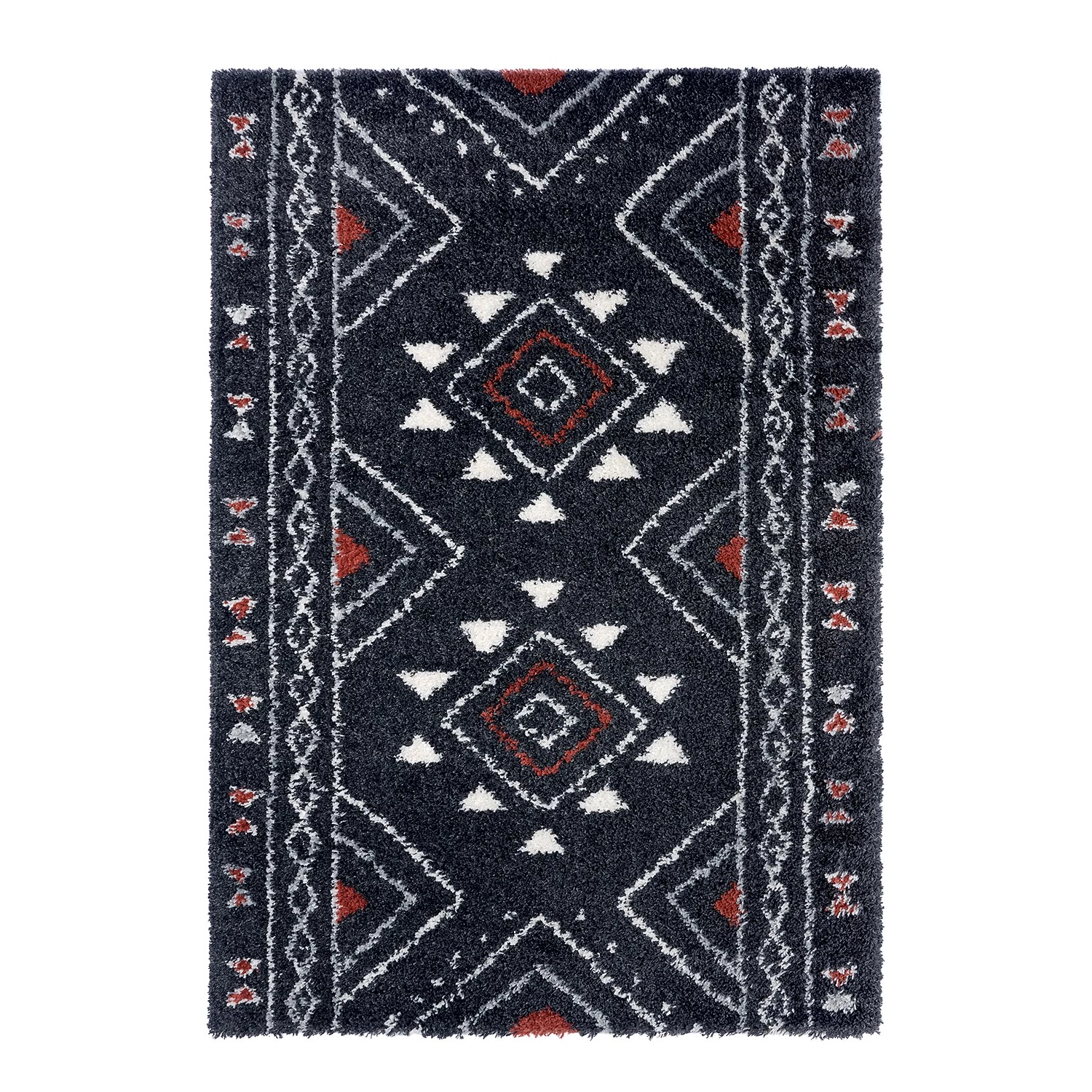 Mint Rugs Tapis épais Hurley - Polypropylène - Noir - 120 x 170 cm 3 Mint Rugs Tapis épais Hurley - Polypropylène - Noir - 120 x 170 cm