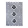 Mint Rugs Tapis épais Cassia - Polypropylène - Gris - 80 x 150 cm