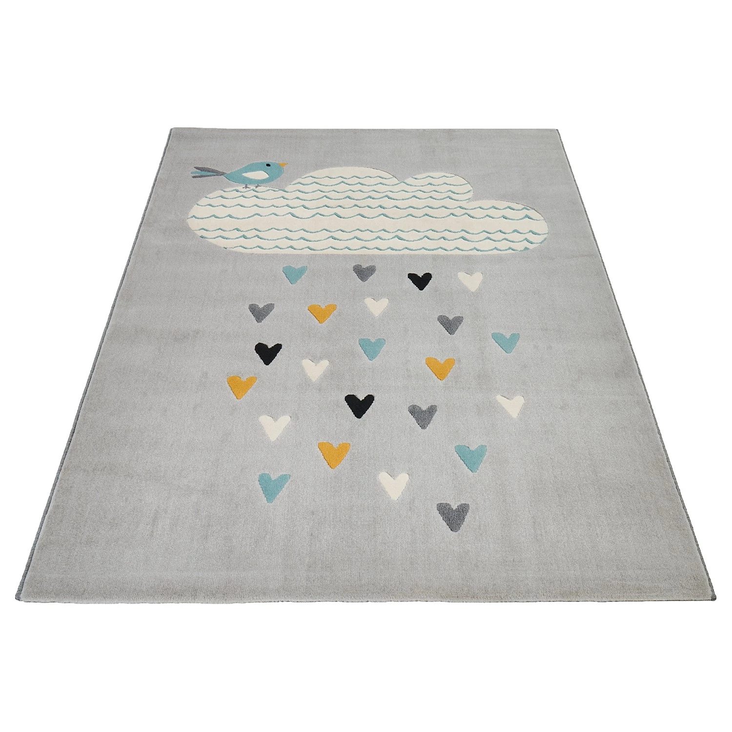 Zala Living Tapis enfant Lovely Rainfall - Polypropylène - Gris 5 Zala Living Tapis enfant Lovely Rainfall - Polypropylène - Gris – Image 3