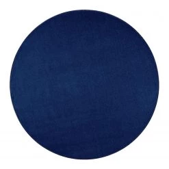 Hanse Home Tapis Nasty II - Polypropylène - Bleu foncé - Diamètre : 133 cm