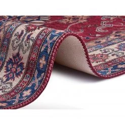 Nouristan Tapis Maschad Orkun - Polyester - Rouge / Multicolore - 160 x 230 cm -Tapis Soldes Boutique 1000246311 210217 10034400087 DETAILS P000000001000246311