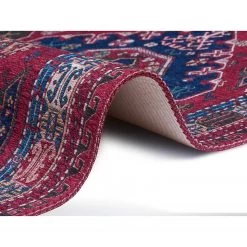 Nouristan Tapis Tuan Belutsch - Polyester - Bordeaux - 200 x 290 cm -Tapis Soldes Boutique 1000246314 210217 10040100099 DETAILS P000000001000246314