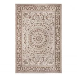 Top Square Tapis Tanji - Polypropylène - Marron clair - 160 x 230 cm
