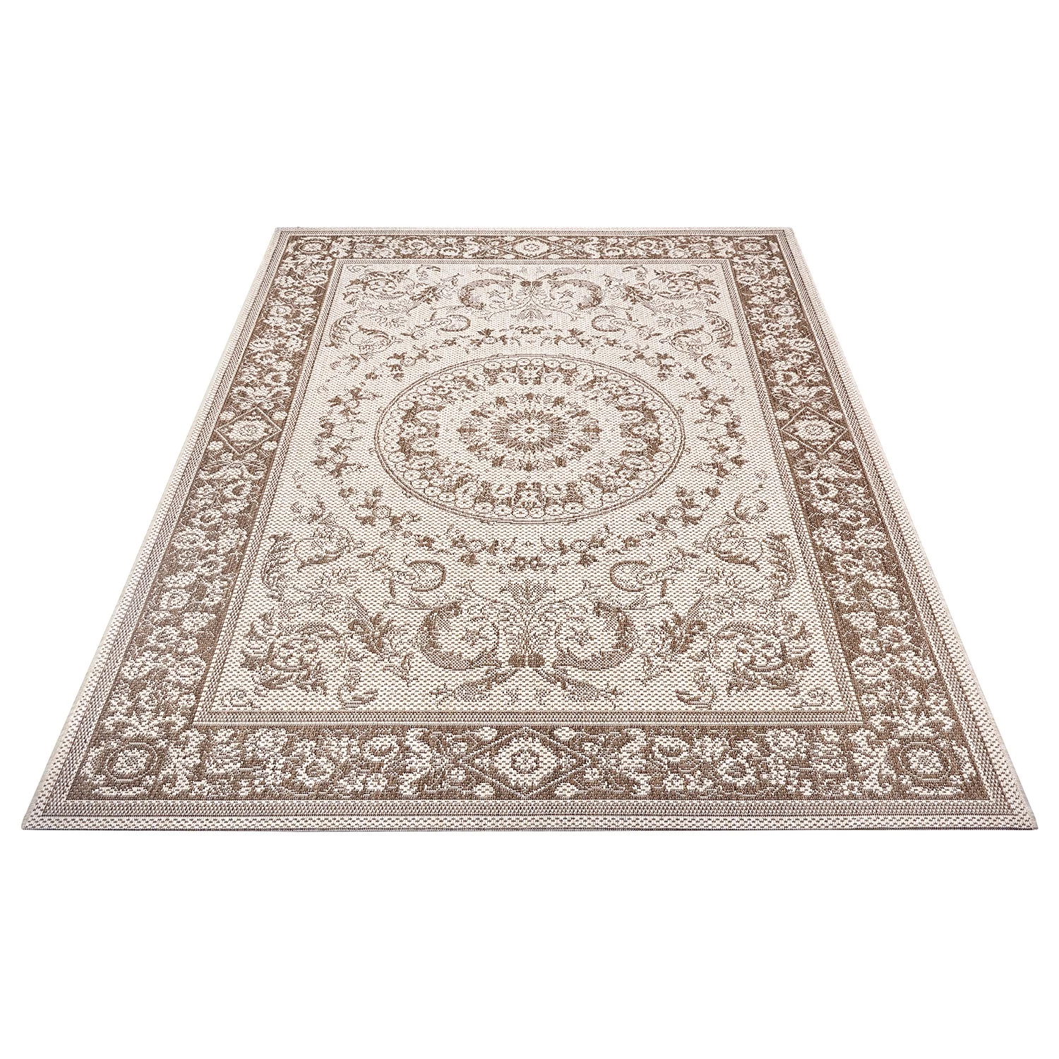 Top Square Tapis Tanji - Polypropylène - Marron clair - 160 x 230 cm 5 Top Square Tapis Tanji - Polypropylène - Marron clair - 160 x 230 cm – Image 3