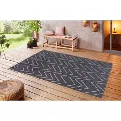 Top Square Tapis Curel - Polypropylène - Gris / Argenté - 120 x 170 cm -Tapis Soldes Boutique 1000246987 210305 13312900494 MOOD DETAILS P000000001000246987 mood