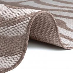 Top Square Tapis La Chaux - Polypropylène - Marron clair / Crème - 80 x 150 cm -Tapis Soldes Boutique 1000246988 210305 13313000500 DETAILS P000000001000246988