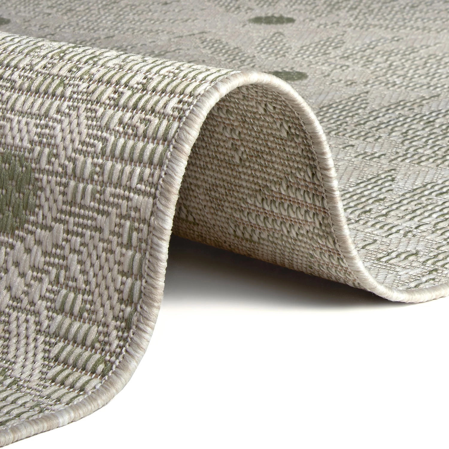 Top Square Tapis Gizeux - Polypropylène - Vert - 200 x 290 cm 6 Top Square Tapis Gizeux - Polypropylène - Vert - 200 x 290 cm – Image 4