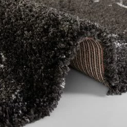 Mint Rugs Tapis épais Mayrin I - Polypropylène - Noir - 80 x 150 cm -Tapis Soldes Boutique 1000247193 210305 13325601310 DETAILS P000000001000247193