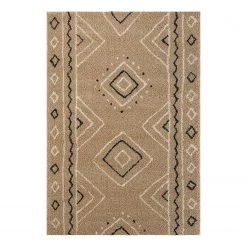 Mint Rugs Tapis épais Disa - Polypropylène - Beige - 120 x 170 cm