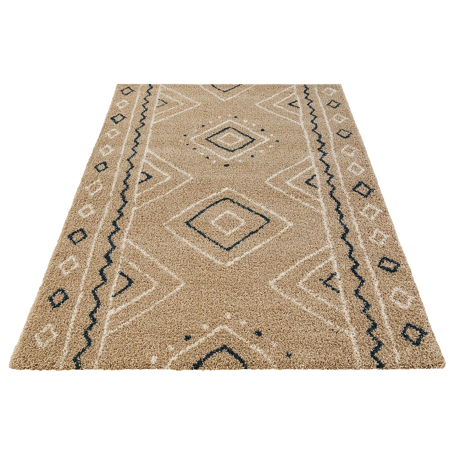 Mint Rugs Tapis épais Disa - Polypropylène - Beige - 120 x 170 cm 5 Mint Rugs Tapis épais Disa - Polypropylène - Beige - 120 x 170 cm – Image 3