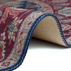 Nouristan Tapis Sylla - Polypropylène - Bleu indigo -Tapis Soldes Boutique 1000247206 210305 13330501360 DETAILS P000000001000247206