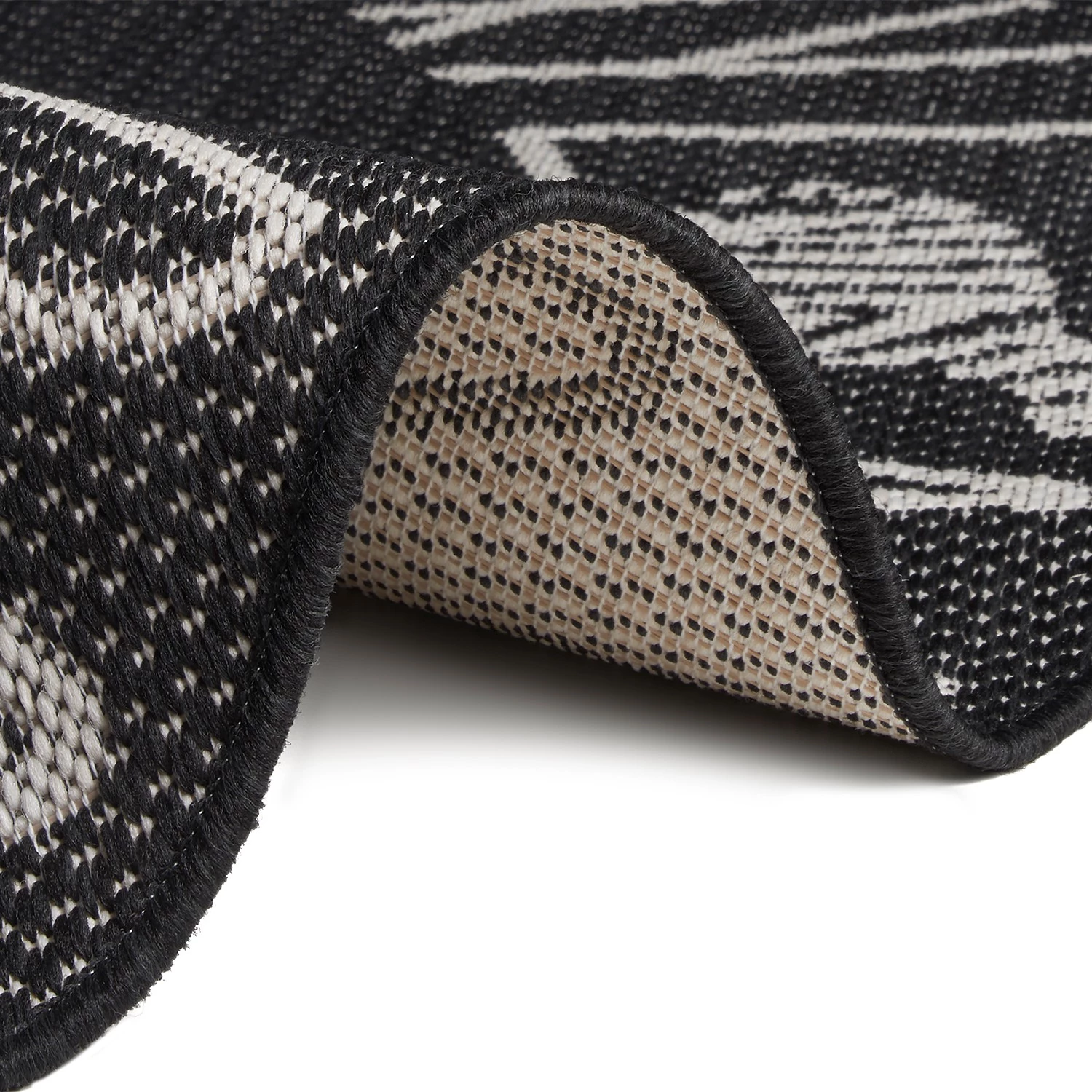 Top Square Tapis enfant Auzay II - Polypropylène - Noir - Diamètre : 160 cm 5 Top Square Tapis enfant Auzay II - Polypropylène - Noir - Diamètre : 160 cm – Image 3