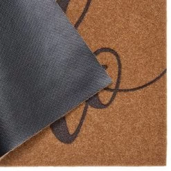 Top Square Paillasson Hommes II - Polyéthylène - Marron / Gris -Tapis Soldes Boutique 1000247816 210302 14571500010 DETAILS P000000001000247816