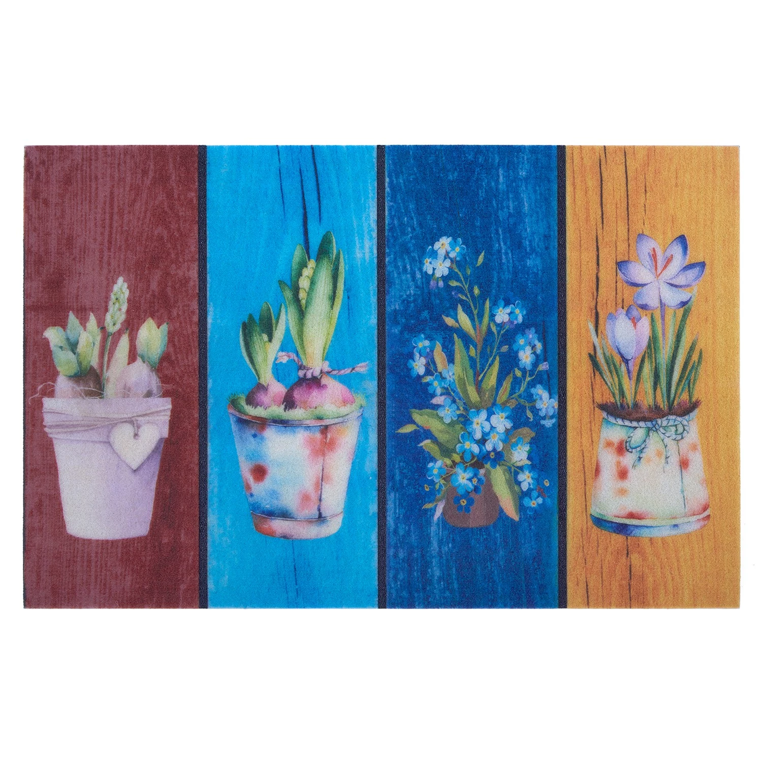 Top Square Paillasson Falicon - Polyéthylène - Multicolore 3 Top Square Paillasson Falicon - Polyéthylène - Multicolore