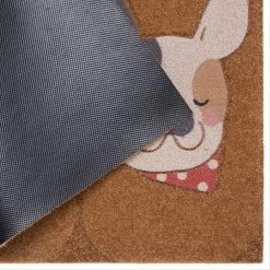 Top Square Paillasson Doussay - Polyéthylène - Marron / Crème 5 Top Square Paillasson Doussay - Polyéthylène - Marron / Crème -Tapis Soldes Boutique 1000247836 210302 14571600050 DETAILS P000000001000247836