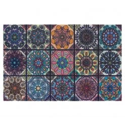 Top Square Paillasson Bilieu - Polyéthylène - Multicolore