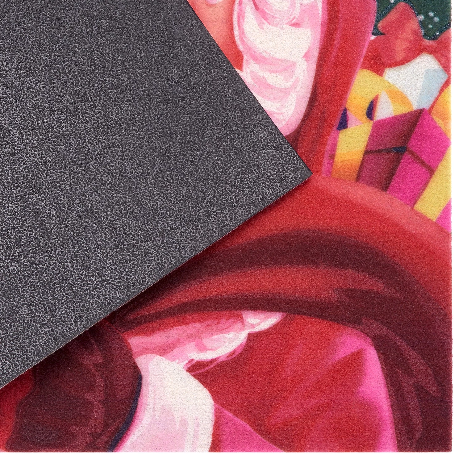 Top Square Paillasson Soyaux - Polyéthylène - Multicolore / Rouge 4 Top Square Paillasson Soyaux - Polyéthylène - Multicolore / Rouge – Image 2